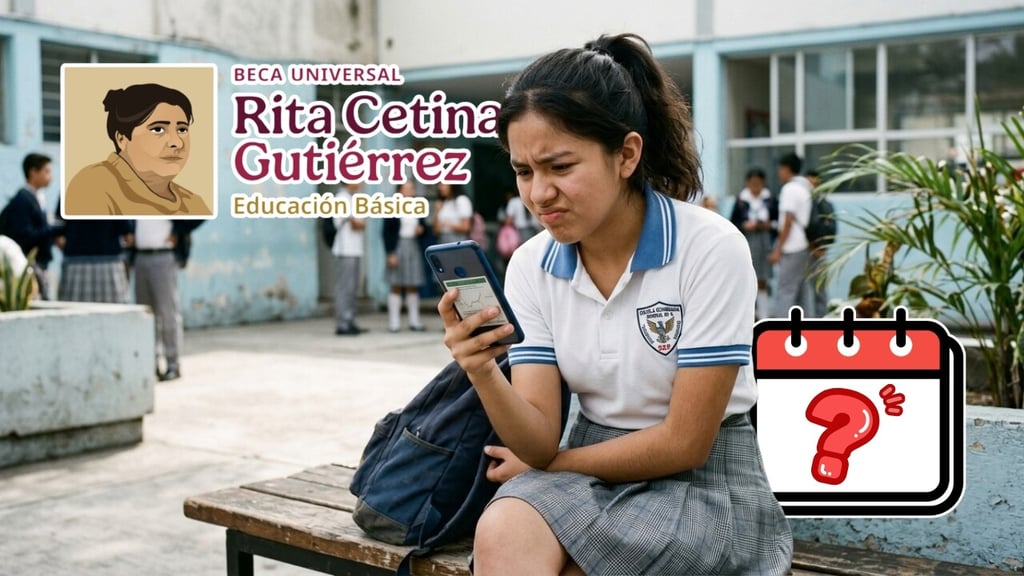 ¿Y la Beca Rita Cetina? Este sería el calendario tentativo de pagos de octubre 2026