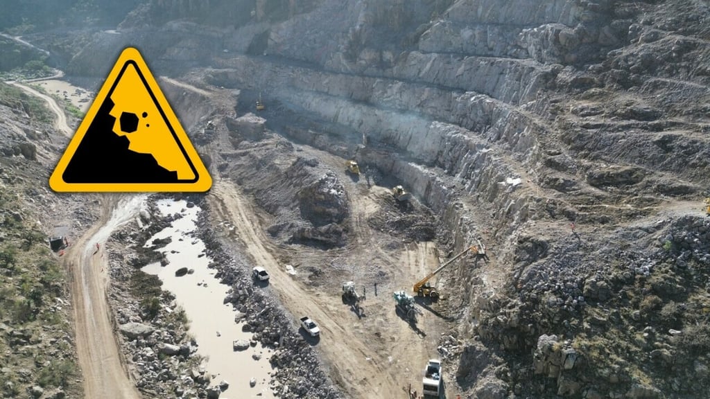 Se cae una columna en presa Tunal II