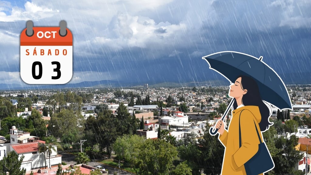 Sábado nublado y fresco en Durango, ¿hoy sí habrá fuertes lluvias? Pronóstico de este 3 de octubre