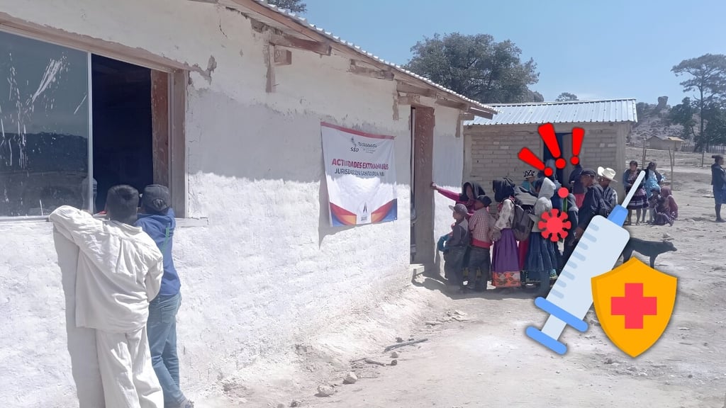 Mezquital, con rezago en vacunación contra sarampión; cobertura alcanza 78 por ciento