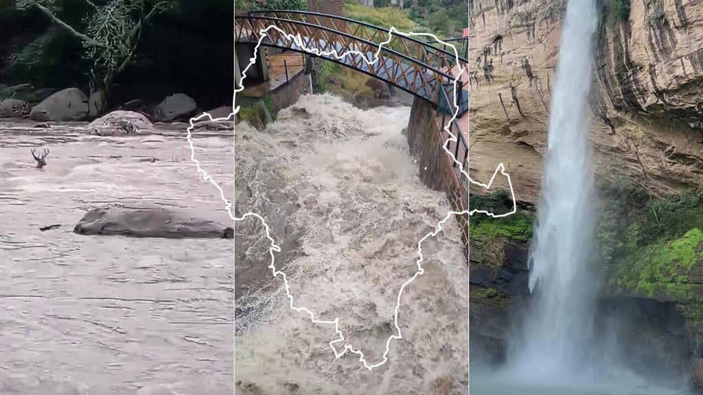 Lluvias transforman la sierra duranguense en escenarios naturales dignos de fotografía