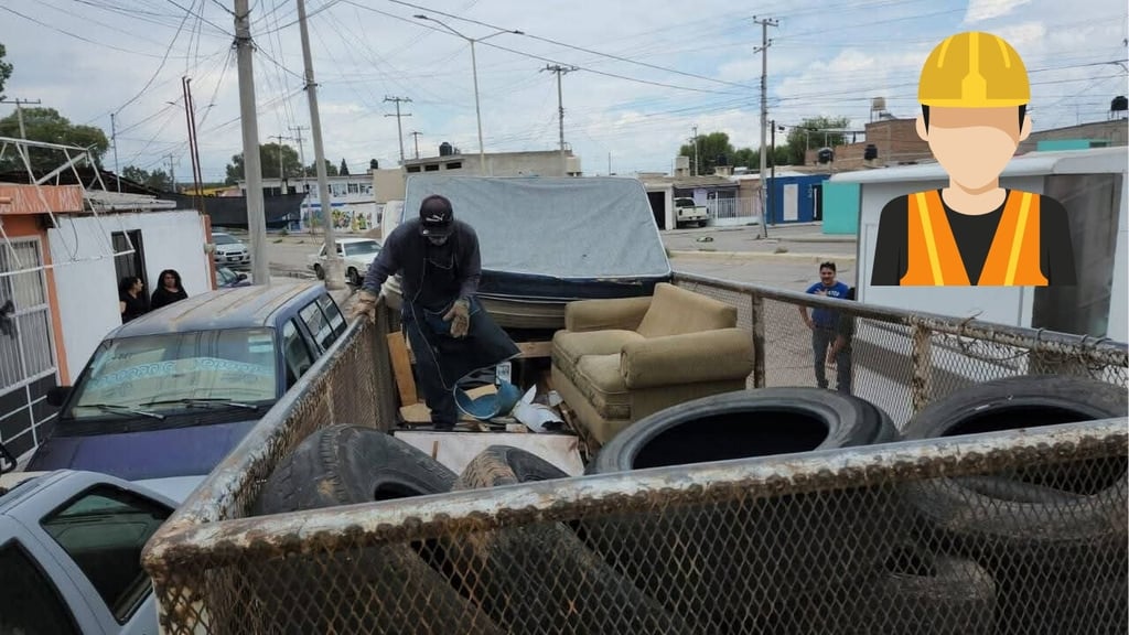 Retiran más toneladas de cacharros en fraccionamientos de Durango