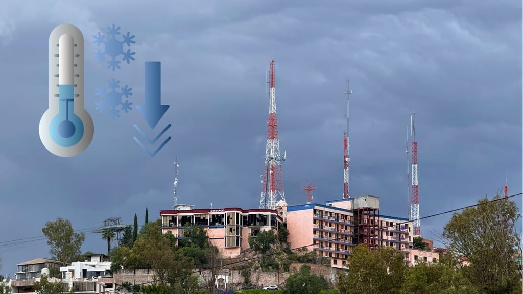 Clima en Durango: lunes lluvioso y con fuerte descenso de temperatura en la capital