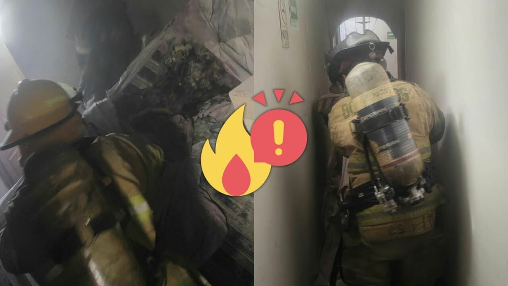 Fuego consume colchón en habitación de céntrico hotel de Durango