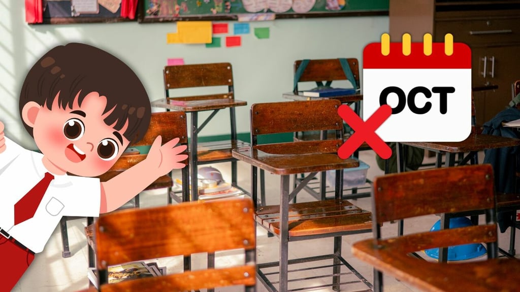 SEP: ¡Nuevo 'megapuente'! Estos son los días de octubre sin clases; ¿para quiénes aplica?