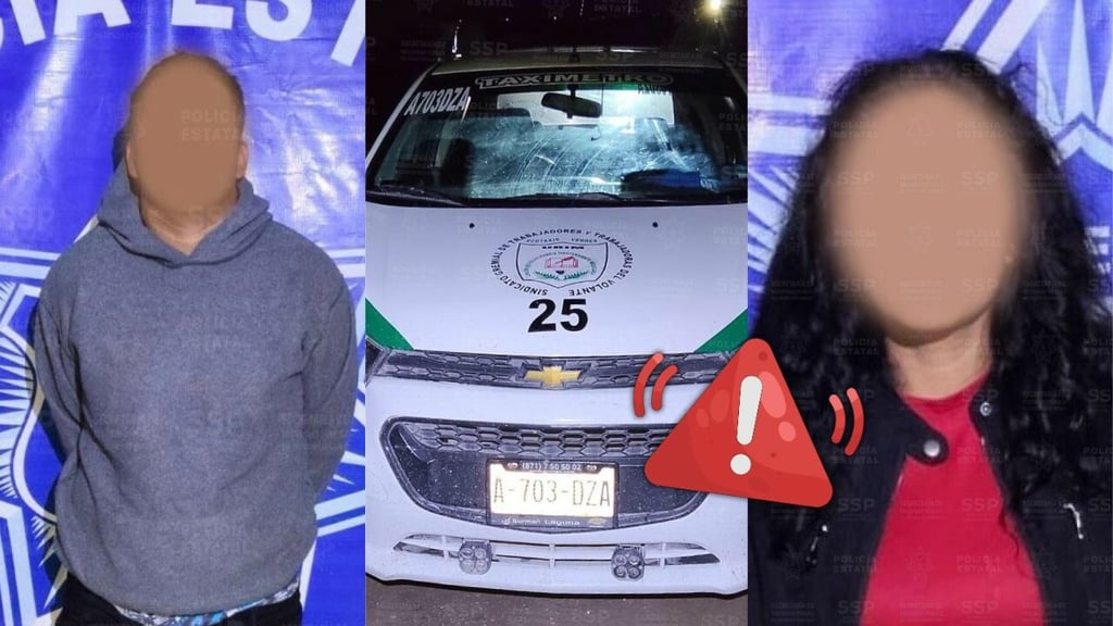 Detienen en Gómez Palacio a pareja que viajaba en vehículo con reporte de robo