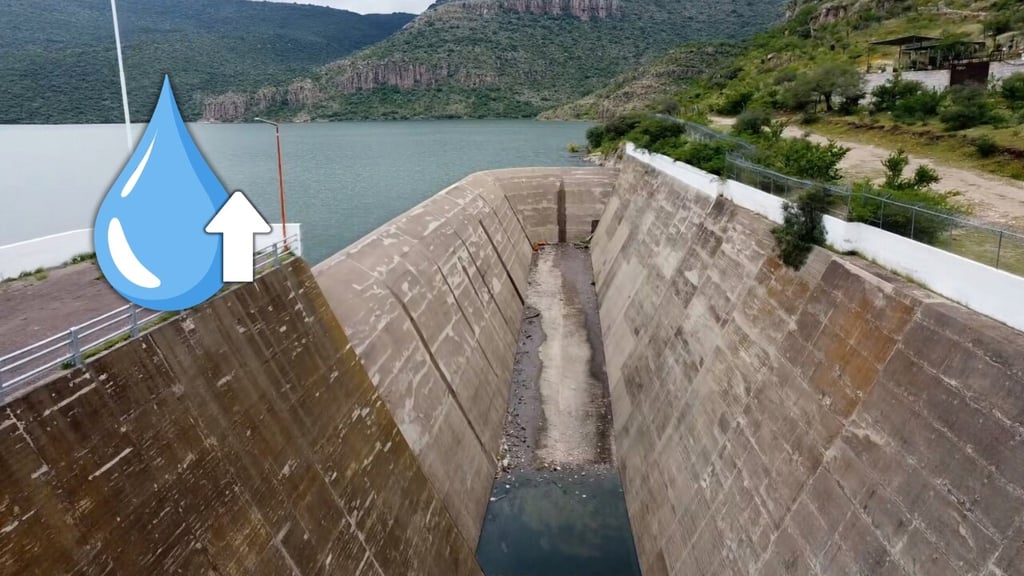 Vuelven a elevar extracción de agua en presas de Durango tras lluvias en las partes altas