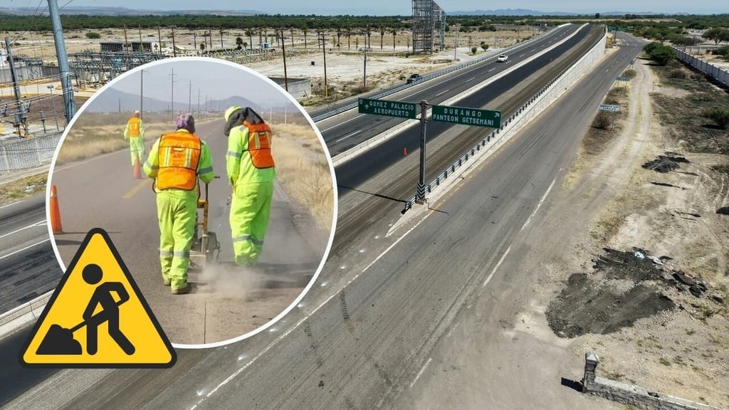 SICT reporta atención a más de 2 mil baches en carreteras de Durango