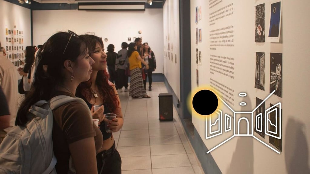 Laboratorio Gráfico Siete Vidas reúne 200 trabajos inspirados en eclipse solar