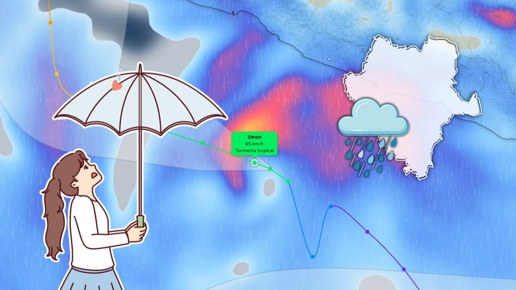 Tormenta tropical ‘Simon’ se forma en el Pacífico y dejaría lluvias en Durango, ¿a partir de cuándo?