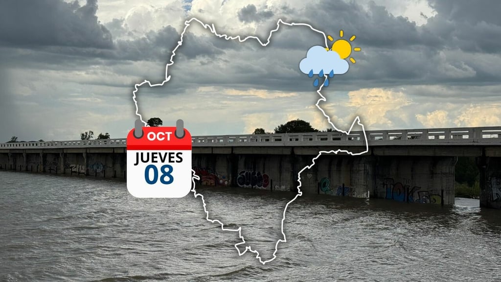 Durango prevé lluvias este jueves; ¿en qué zonas? Esto dice el pronóstico de HOY 8 de octubre