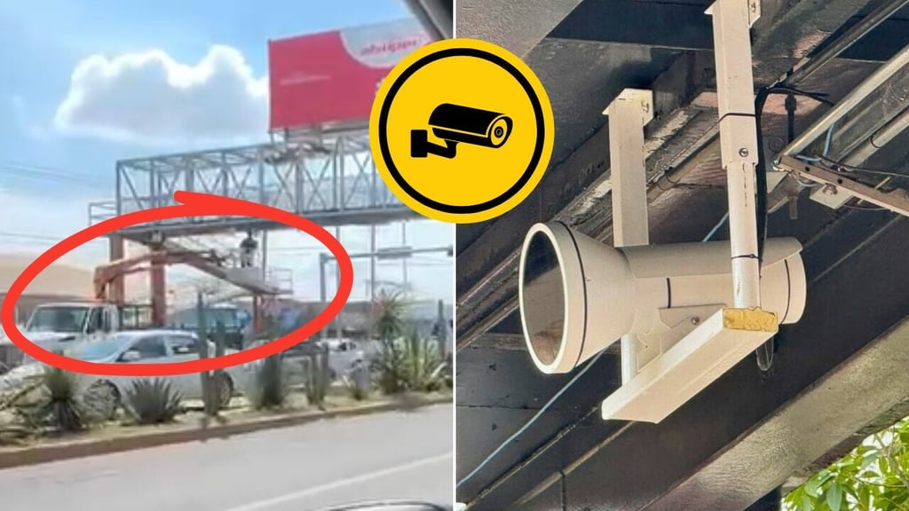 Instalan más cámaras de lectura de placas bajo puentes en Durango | VIDEO