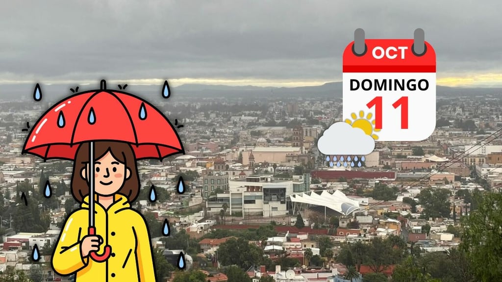 Más lluvias para Durango este domingo; ¿qué zonas afectará? El pronóstico de HOY 11 de octubre