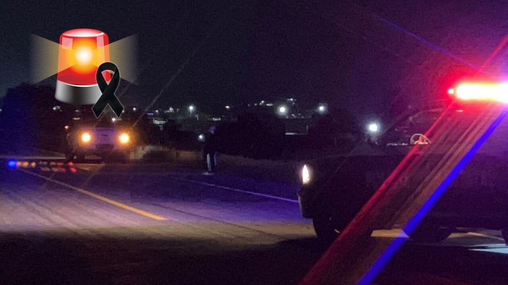 Joven muere tras derrapar en su motocicleta por carretera de Durango