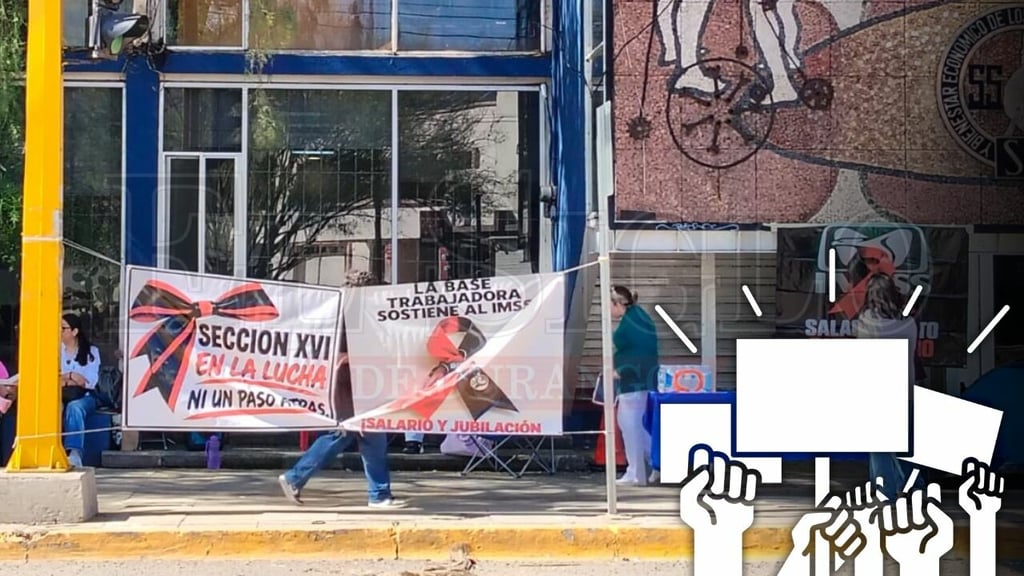 'Trabajamos sin insumos y con sobrecarga': Protestan enfermeras del IMSS en Durango 