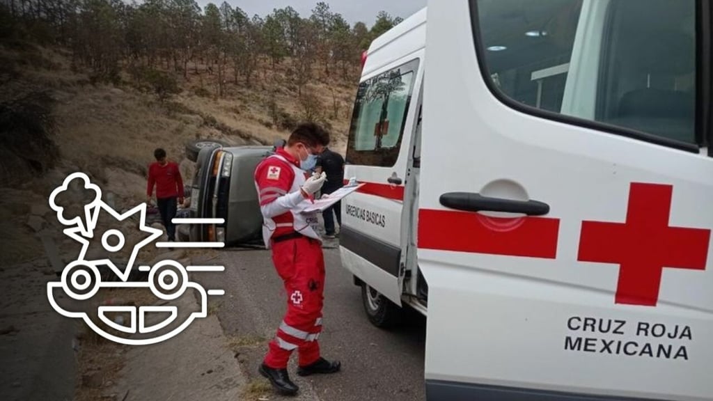 Conductor vuelca en carretera de Rodeo al tratar de esquivar un bache