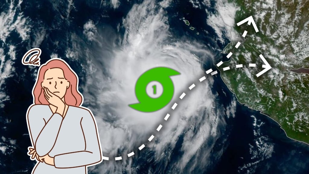 Huracán 'Simón' baja a categoría 1 y cambia de ruta: ¿dónde se encuentra HOY martes 13 de octubre?