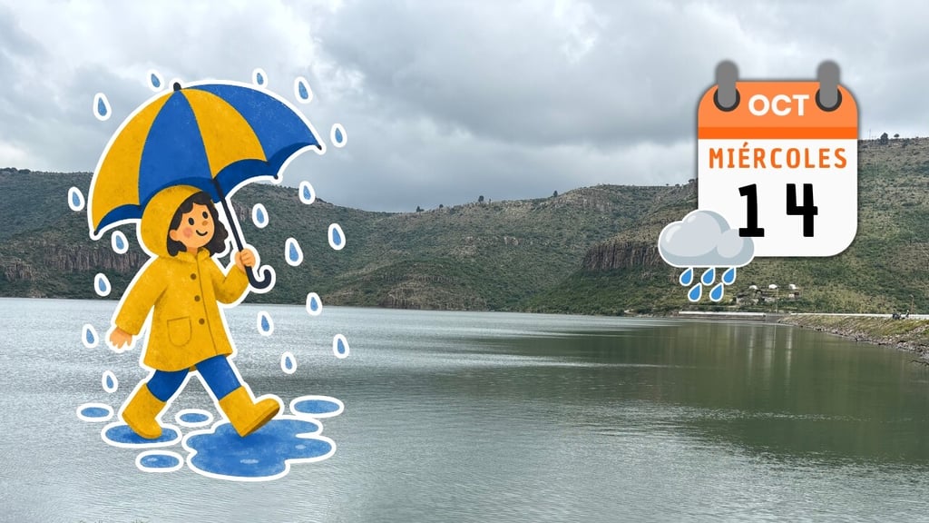 ¿Lluvias muy fuertes en Durango HOY miércoles 14 de octubre? Así será el clima, según el SMN