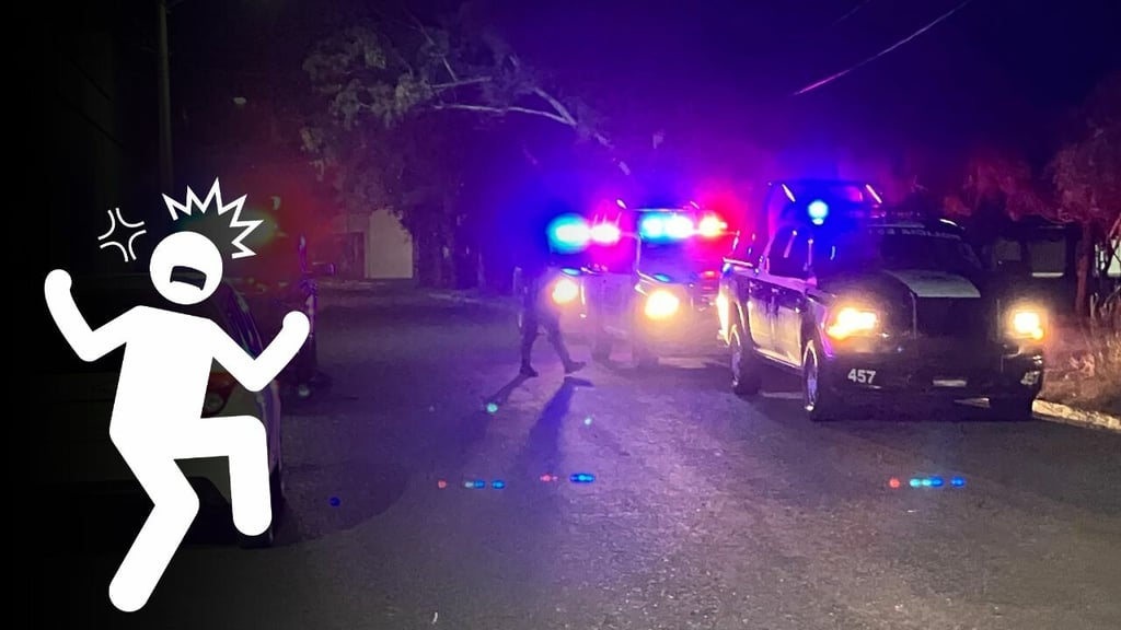 Hombre furioso se lesiona al quebrar vidrio con el puño en Durango