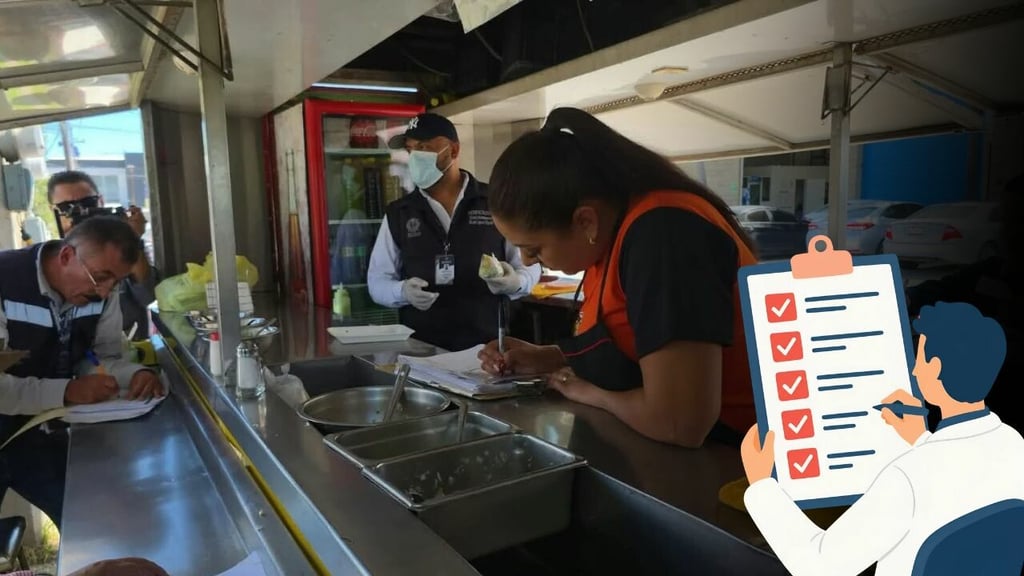 Revisan alimentos en puestos del corredor del Fidel Velázquez