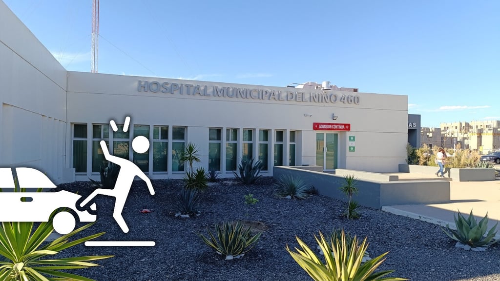 Atropellan a estudiante cuando se dirigía a clases en Durango; ingresó al Hospital del Niño