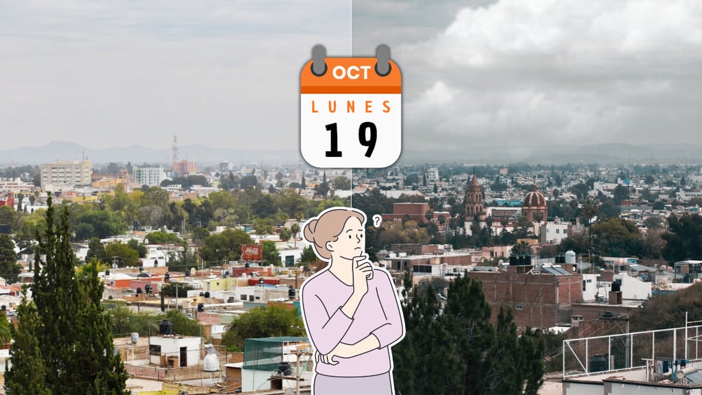 Tras fin de semana frío y nublado, así será el clima en Durango la tarde de HOY lunes 19 de octubre