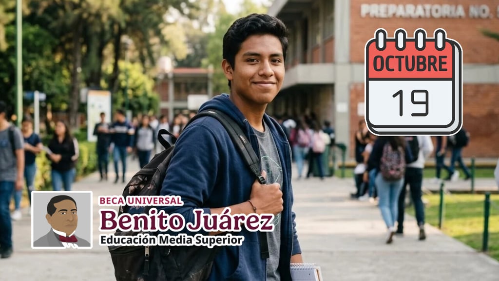 Beca Benito Juárez 2026: Estas letras reciben su pago HOY lunes 19 de octubre