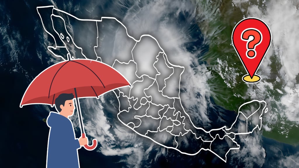 ¿Dónde habrá lluvias fuertes HOY lunes 19 de octubre por la tormenta tropical ‘Trudy’?