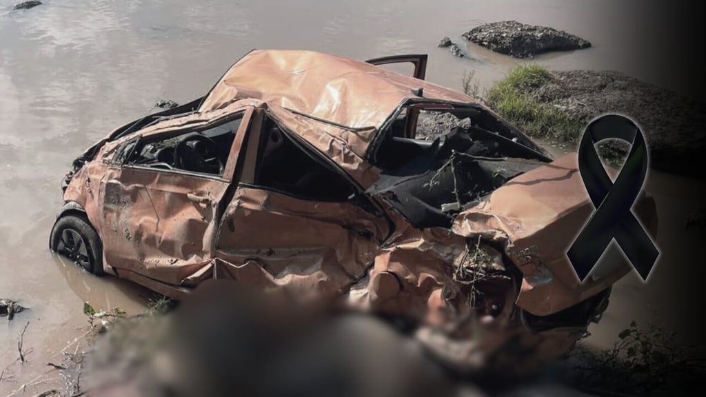 Hombre muere tras volcar hacia barranco en carretera Rodeo-Nazas; uno más quedó lesionado