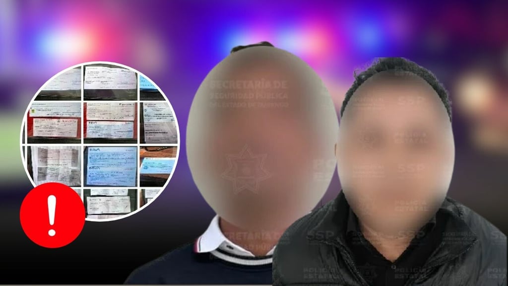 Caen dos 'cambiacheques' en Durango; pertenecen a una banda y son de CDMX