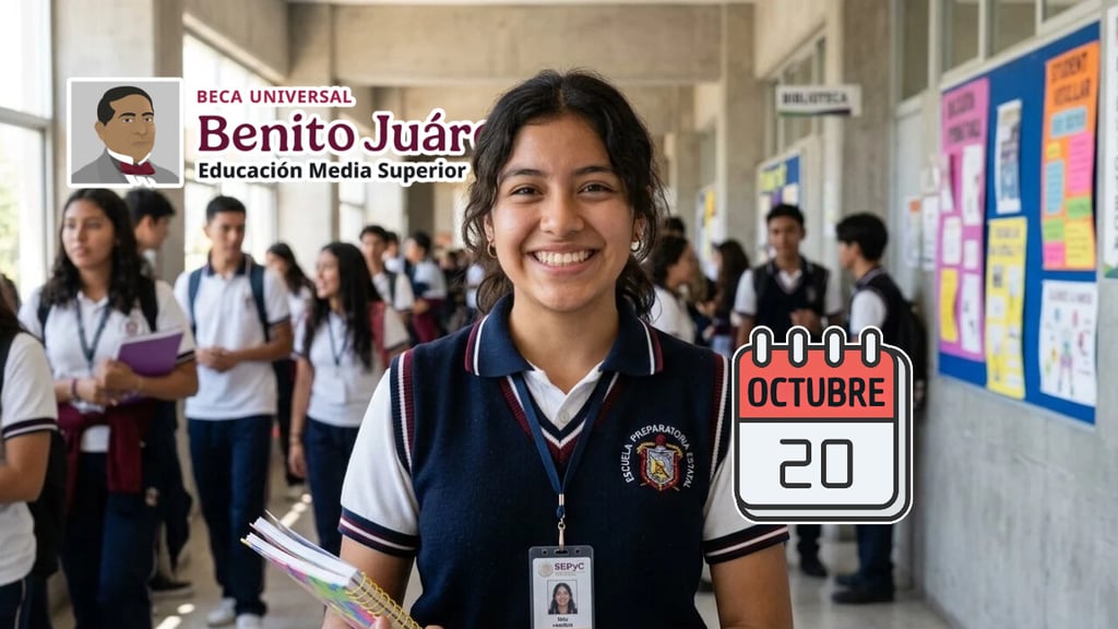 Beca Benito Juárez: ¿qué letras cobran su apoyo HOY martes 20 de octubre?