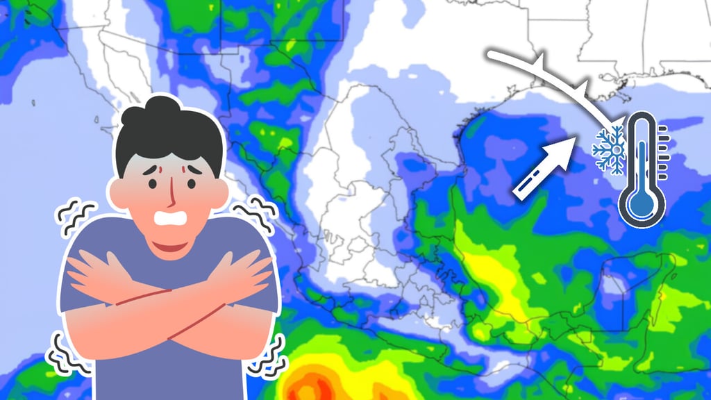 Nuevo frente frío llega a México esta semana; dejará tormentas y baja temperatura en estos estados