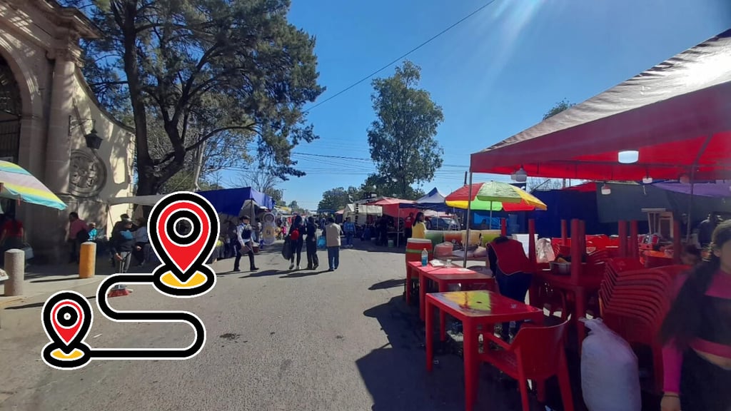Por obra de parque lineal, reubicarán 50 puestos de romería del Día de Muertos en Panteón de Oriente