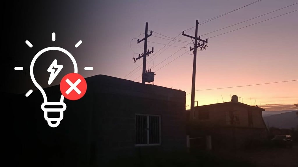 Lluvias dejan sin luz a los habitantes de Mezquital; denuncian fallas constantes