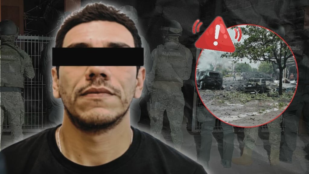 Reportan detención de 'Mando 20', implicado en atentado con 'coche bomba' que dejó 6 policías muertos