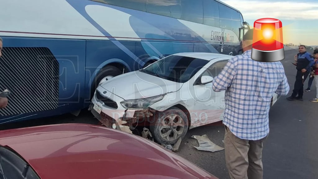Persecución del Ejército termina en carambola sobre el puente Francisco Villa; hay un detenido