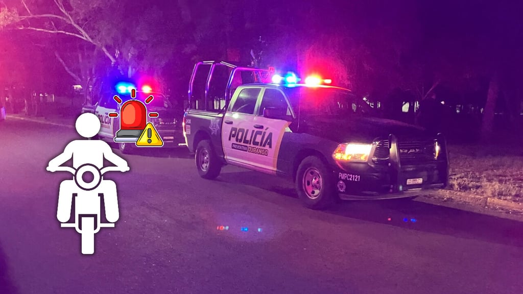 Pareja denuncia amenazas de motociclistas en Jardines de Durango; uno portaba un arma