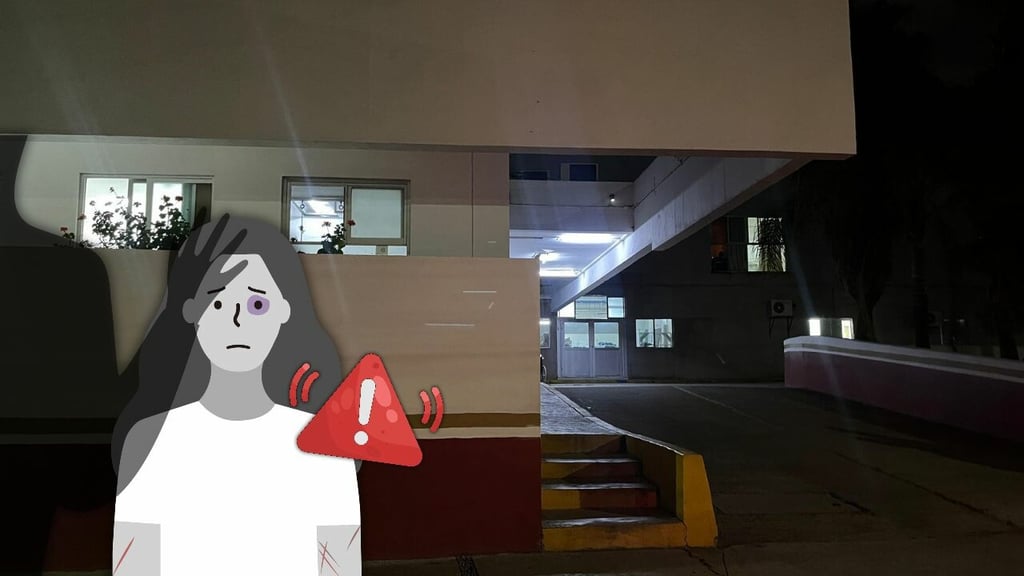 Mujer es atendida en el ISSSTE tras ser golpeada y amenazada de muerte por su pareja en Durango