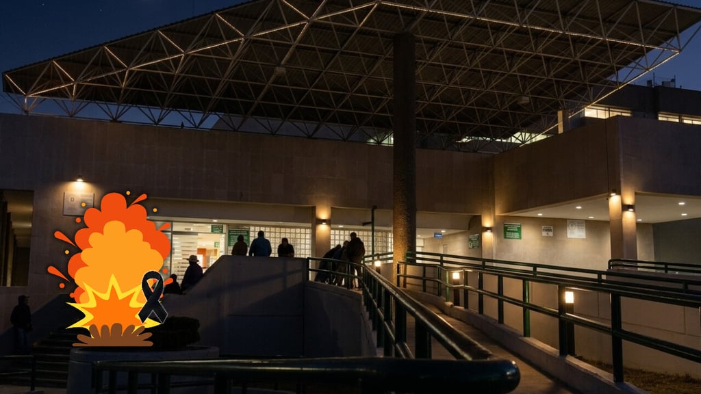 Muere hombre en el IMSS tras sufrir quemaduras por una explosión en Durango