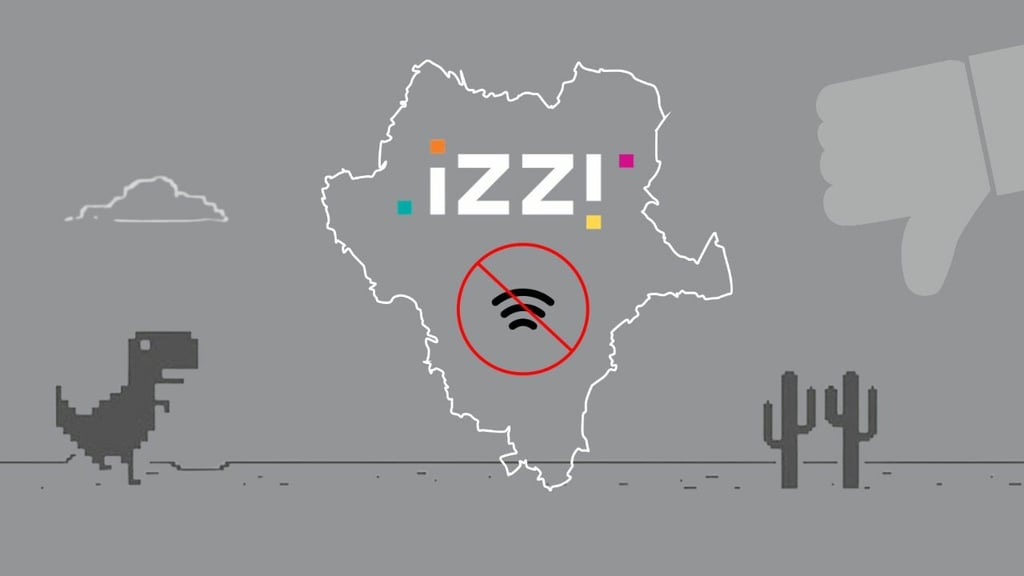 ¡No, no es tu computadora!, es Izzi, otra vez sin internet en Durango; colapsó la red