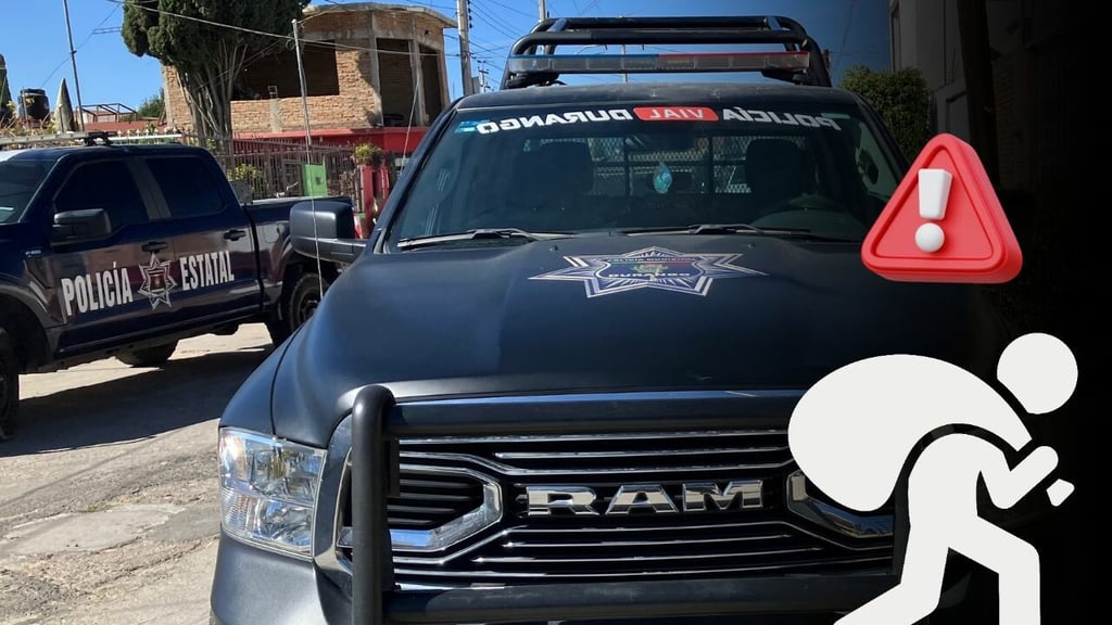 Ladrones se llevan 30 mil pesos de una vivienda en Durango
