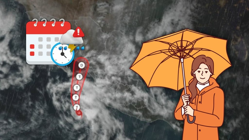 'Vance' dejará tres días de lluvias intensas en varios estados; ¿a partir de cuándo?
