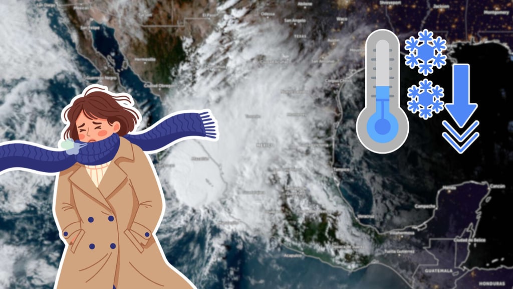 Frente Frío 4 se aproxima a México: Estos estados llegarán a los -5 grados este fin de semana