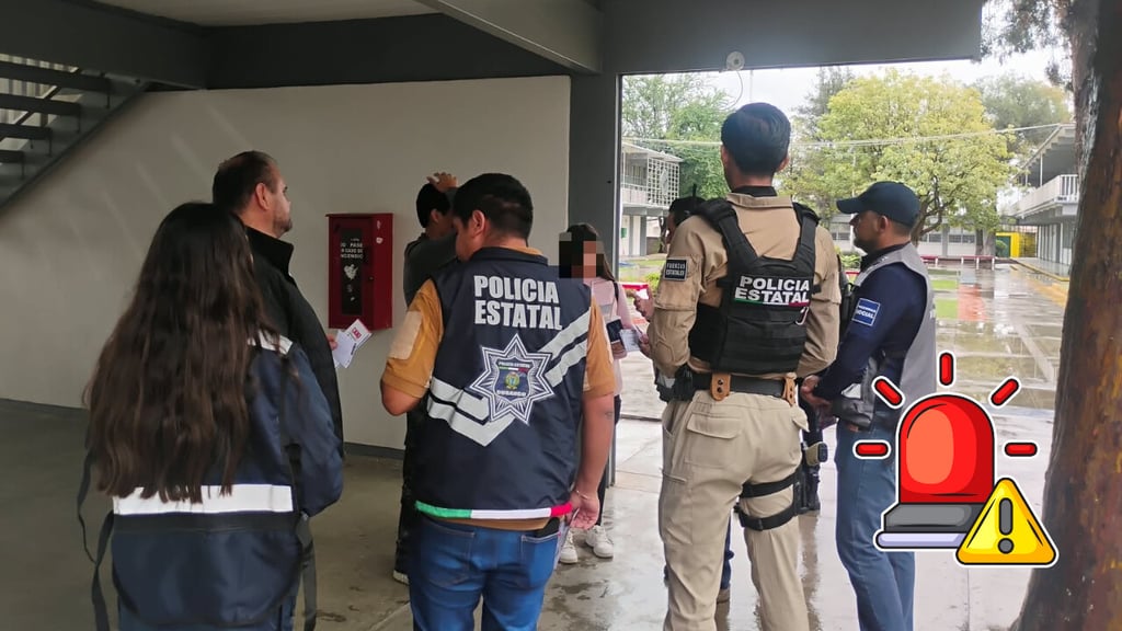 Refuerzan vigilancia preventiva en escuelas de Durango por amenazas de tiroteos