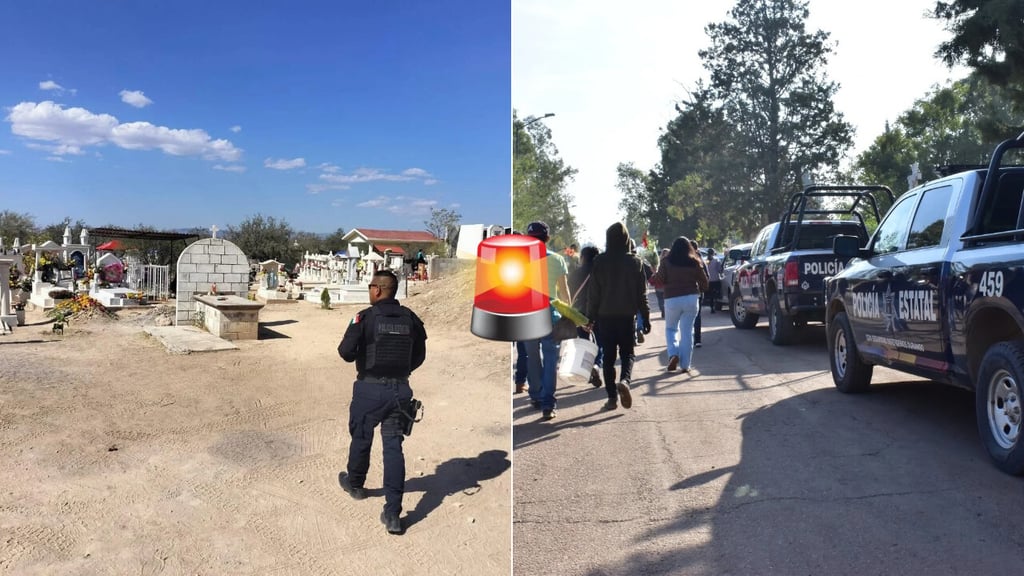 Operativo de Halloween y Día de Muertos, en principales panteones y ciudades de Durango