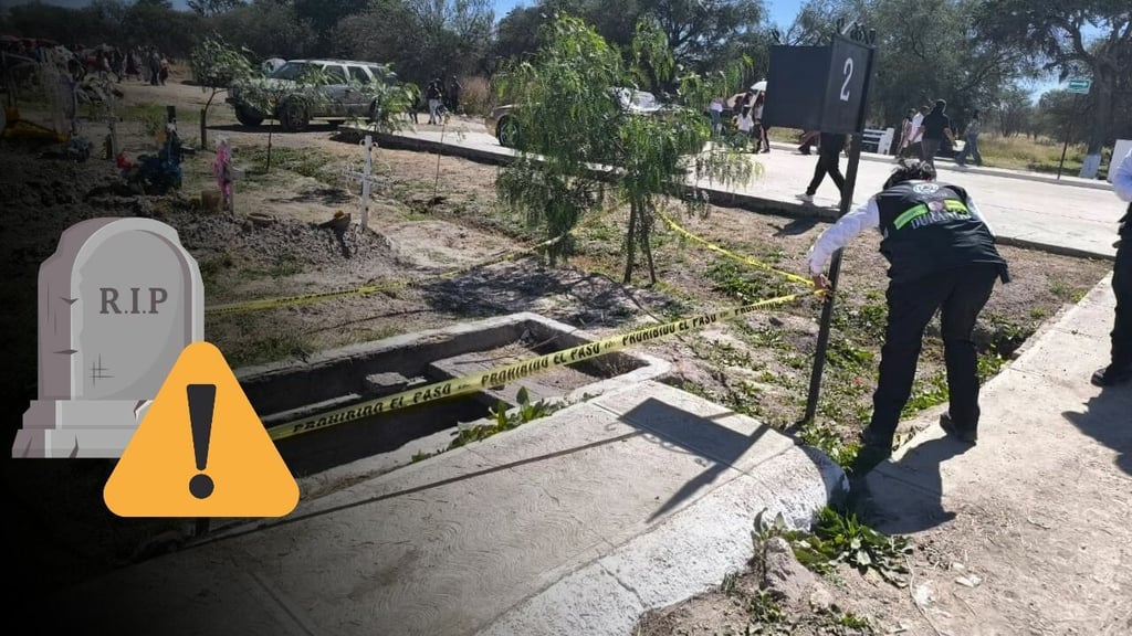 Emiten recomendaciones para reducir riesgo de accidentes en panteones de Durango