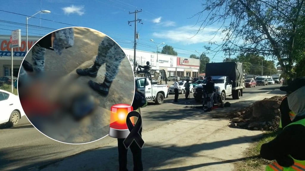 Joven motociclista muere tras accidente con unidad de la Guardia Nacional en bulevar De la Juventud