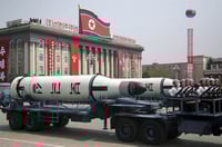 North Korean missile test fails