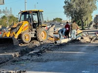 Instalan drenaje pluvial en bulevar Ejército Mexicano