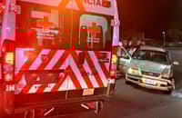 Fuerte choque en bulevar Domingo Arrieta deja a dos personas lesionadas